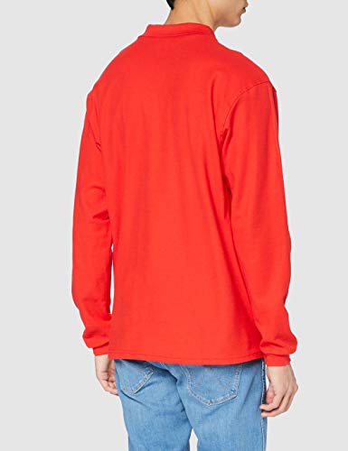 Fruit of the Loom SS037M, Polo para Hombre, Rojo (Red), X-Large