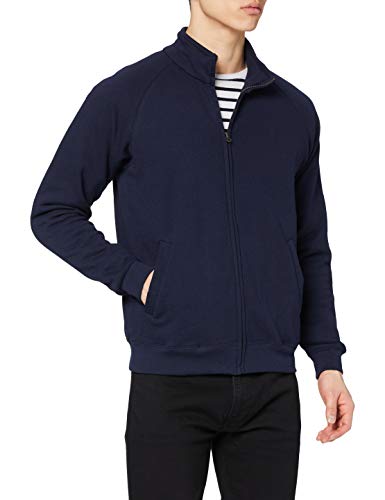 Fruit of the Loom Ss059m Sudadera, Azul (Deep Navy), Large para Hombre