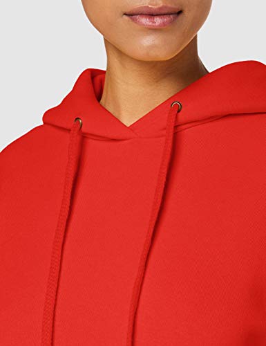 Fruit of the Loom SS068M Capucha, Rojo (Red), 40 (Talla del Fabricante: Medium) para Mujer
