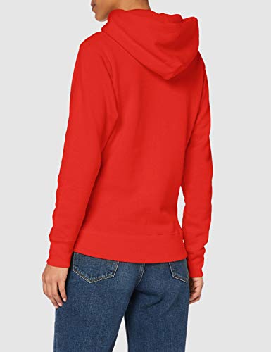 Fruit of the Loom SS068M Capucha, Rojo (Red), 40 (Talla del Fabricante: Medium) para Mujer