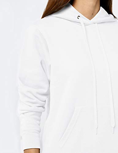 Fruit of the Loom Ss068m Sudadera para mujer, Blanco, S