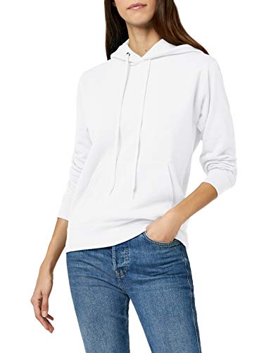 Fruit of the Loom Ss068m Sudadera para mujer, Blanco, S