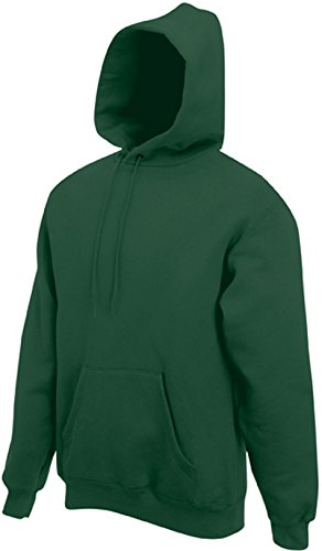 Fruit of the Loom Sudadera, Mujer, Verde Botella, X-Large