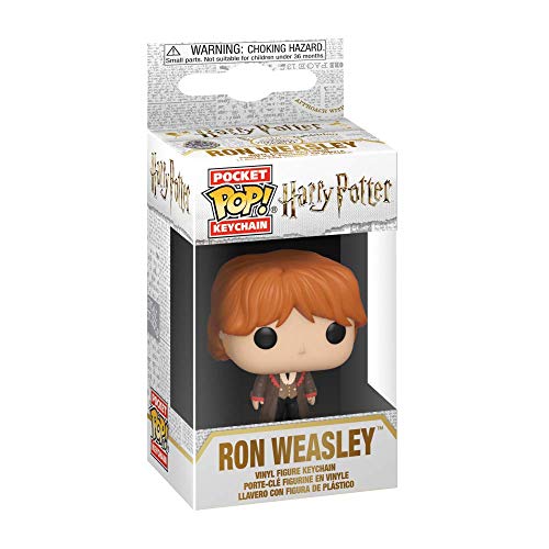 Funko- Keychain Harry Potter Llavero Ron Weasley, Color Mulitcolor, One-Size (FK42630)