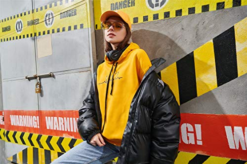 G-Anica Sudaderas con Capucha Mujer, Sudadera para Mujer Hoodie Casual Estampada de Manga Larga Talla Grande Moda Abrigos Deportivos Pullover Tops