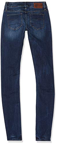 G-STAR RAW 3301 Low Waist Super Skinny Vaqueros, Dark Aged 6553-89, 27W / 30L para Mujer