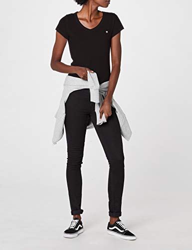 G-STAR RAW Eyben Slim V T Wmn S/s Camiseta, Negro (Black 990), 34 (Talla del fabricante: X-Small) para Mujer