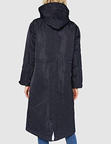 G-STAR RAW Long HDD Parka Wmn, Mazarine Blue C416-4213, XS para Mujer