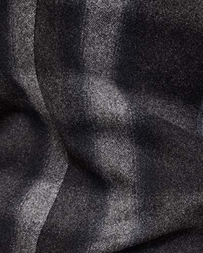 G-STAR RAW Minor SB Wool Check Coat Wmn Abrigo, Gris (GS Grey/Black 2726), Medium para Mujer