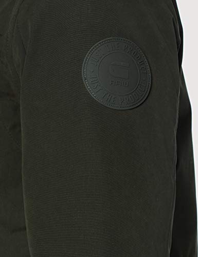 G-STAR RAW New Duty Padded Hooded Parka, Gris (Asfalt 995), X-Small para Mujer