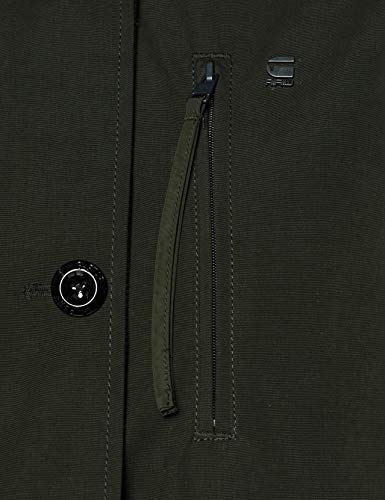 G-STAR RAW New Duty Padded Hooded Parka, Gris (Asfalt 995), X-Small para Mujer