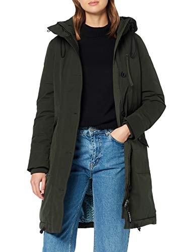 G-STAR RAW New Duty Padded Hooded Parka, Gris (Asfalt 995), X-Small para Mujer