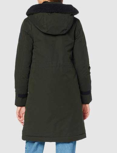 G-STAR RAW New Duty Padded Hooded Parka, Gris (Asfalt 995), X-Small para Mujer