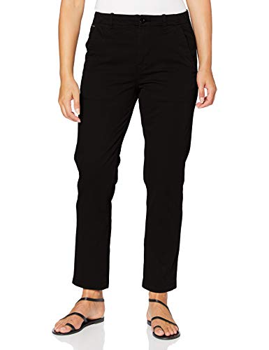 G-STAR RAW Page BF Chino Wmn Pantalones de Vestir, Dk Black GD C096/B564, 28W/ 34L para Mujer