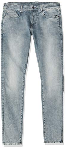 G-STAR RAW Revend Skinny Vaqueros, Faded Industrial Grey, 31W / 30L para Hombre
