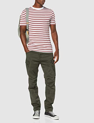 G-STAR RAW Roxic Tapered Cargo Pantalones, Verde (Asfalt 4893-995), 31W / 32L para Hombre