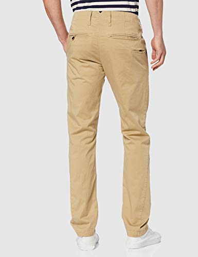 G-STAR RAW Vetar Slim Chino Pantalones, Beige (Sahara 5126-436), W32/L30 (Talla del Fabricante: 32W/ 30L) para Hombre