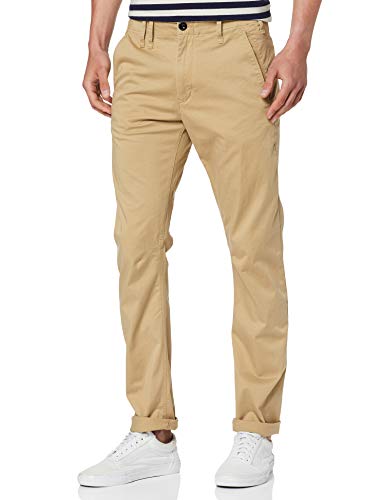 G-STAR RAW Vetar Slim Chino Pantalones, Beige (Sahara 5126-436), W32/L30 (Talla del Fabricante: 32W/ 30L) para Hombre
