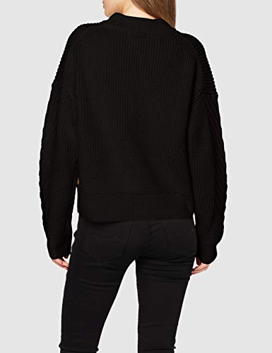 G-STAR RAW Weet suéter, Negro (Dk Black 6484), Small para Mujer