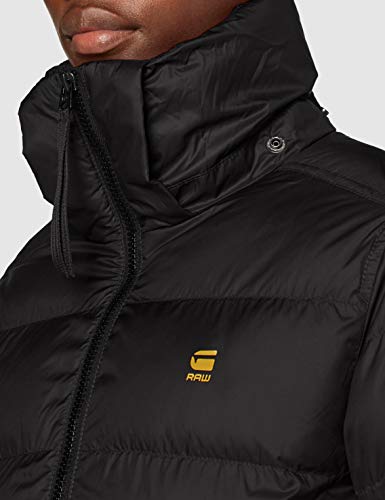 G-STAR RAW Whistler HDD Slim Long Coat Wmn Chaqueta, Dk Black B958-6484, X-Large para Mujer