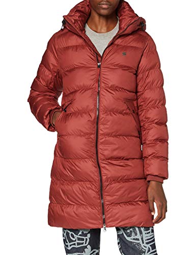G-STAR RAW Whistler HDD Slim Long Coat Wmn Chaqueta, Dry Red B958-5298, XS para Mujer