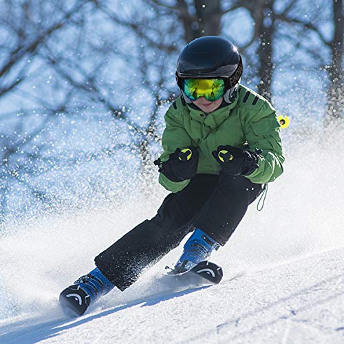 Gafas de Esquí, eDriveTech Máscara Gafas Esqui Snowboard Nieve Espejo para Hombre Mujer Adultos Juventud Jóvenes Chicos Chicas Anti Niebla Gafas de Esquiar OTG Protección UV Magnéticos Esférica Lente