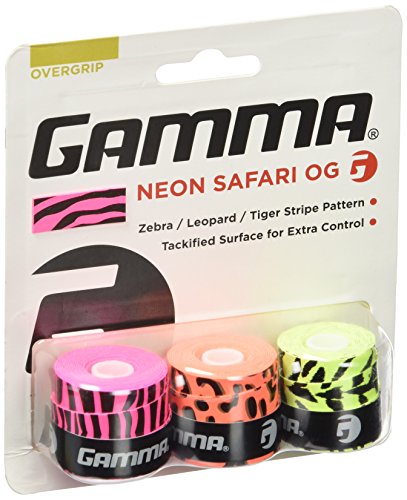 Gamma ANAPO, Neon Safari, Multicolor (Zebra / Leopard / Tiger), talla única, Pack de 3