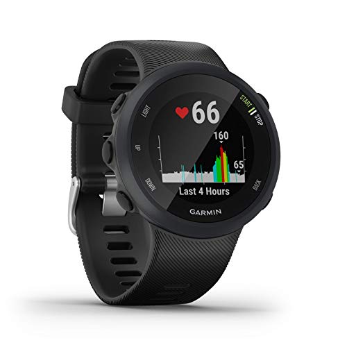 Garmin Forerunner 45/G Reloj Multisport, Adulto, Unisex, Negro, L