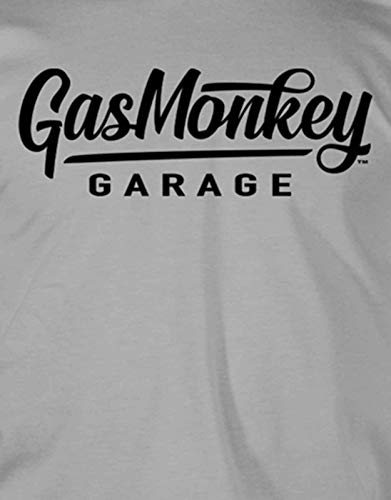 Gas Monkey Garage T Shirt Large Script GMG Logo Nuevo Oficial De Los Hombres Size Medium