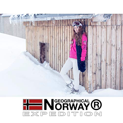 Geographical Norway FESPOTE Lady - Sudadera con Capucha para Mujer (Rojo, L)
