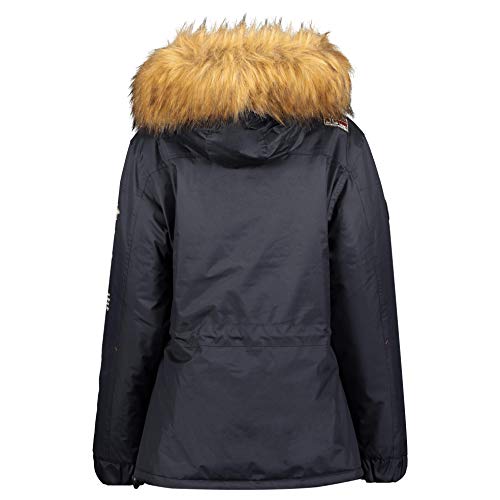 Geographical Norway - Parka para Mujer (Marina, L)
