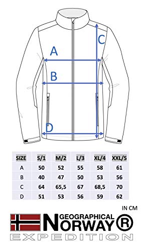 Geographical Norway REINE LADY - Chaqueta Softshell Impermeable Mujer - Chaqueta Capucha Exteriores - Chaqueta Cortavientos Invierno - Actividades Senderismo Aire Libre (azul marino/rosa M) Talla 2