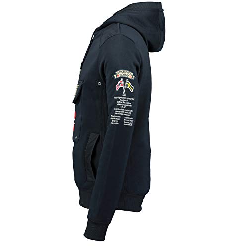 Geographical Norway Sudadera DE Hombre GYMCLASS Azul Marino XL