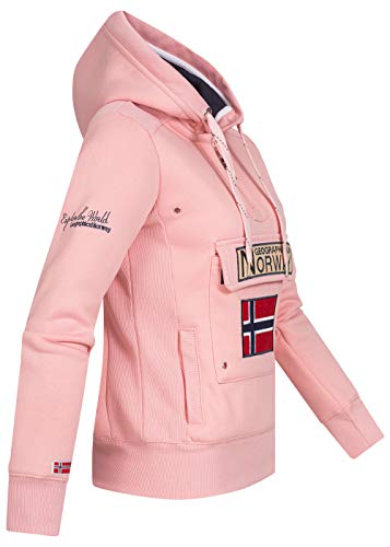 Geographical Norway - Sudadera para mujer rosa XL