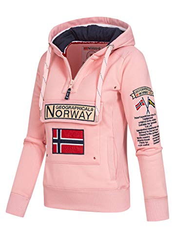 Geographical Norway - Sudadera para mujer rosa XL