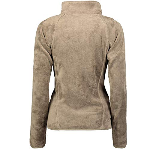 Geographical Norway UPALINE Lady - Suave Cálido Mujeres - Chaqueta Calida Invierno Suave Mujeres Caliente - Pullover Casual Tops Mangas Largas - Manga Larga Suéter Piel Mole M