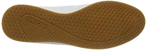 Geox D Avery C, Zapatillas Mujer, Blanco (White C1000), 39 EU