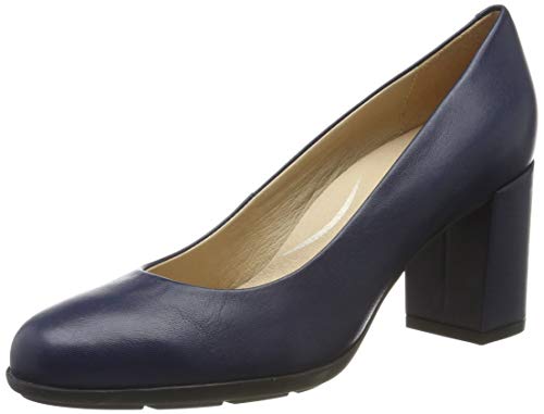 Geox D New ANNYA A, Zapatos de Tacón Mujer, Azul (Blue C4000), 41 EU
