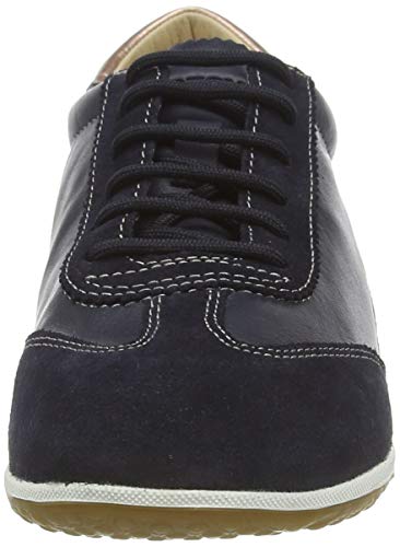Geox D Vega A, Zapatillas Mujer, Azul (Navy C4002), 38 EU