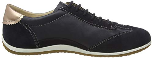 Geox D Vega A, Zapatillas Mujer, Azul (Navy C4002), 38 EU