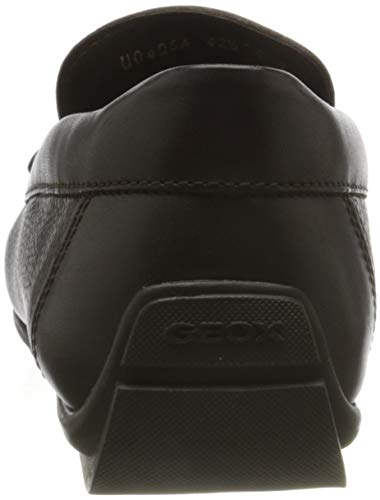 GEOX U MONER W 2FIT A COFFEE Men's Loafers & Moccasins Moccasin size 39(EU)