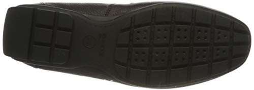 GEOX U MONER W 2FIT A COFFEE Men's Loafers & Moccasins Moccasin size 39(EU)
