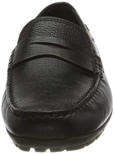 GEOX U MONER W 2FIT D BLACK Men's Loafers & Moccasins Moccasin size 43(EU)
