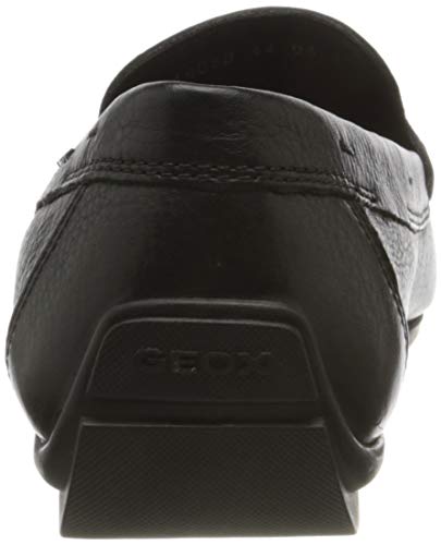 GEOX U MONER W 2FIT D BLACK Men's Loafers & Moccasins Moccasin size 43(EU)