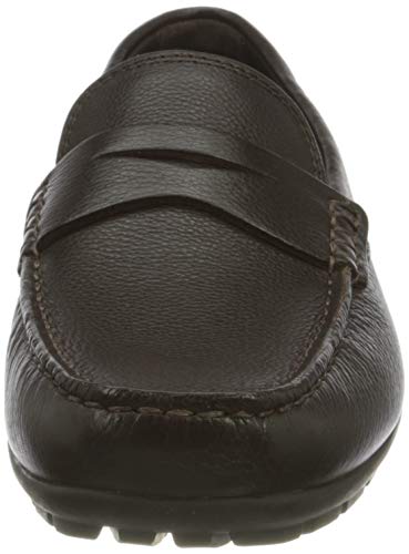 Geox U Moner W 2FIT D, Mocasín Hombre, Marrón, 40 EU