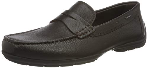 Geox U Moner W 2FIT D, Mocasín Hombre, Marrón, 40 EU