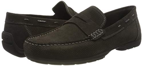GEOX U MONER W 2FIT D MUD Men's Loafers & Moccasins Moccasin size 42(EU)
