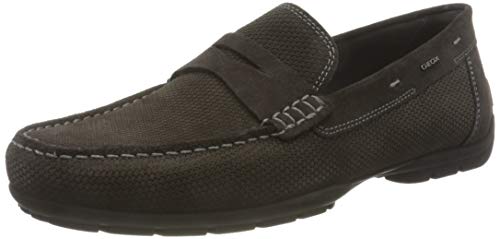 GEOX U MONER W 2FIT D MUD Men's Loafers & Moccasins Moccasin size 42(EU)