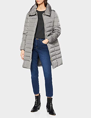 Geox W8428GT2512, Chaqueta para Mujer, Gris (Cloudy Grey F1479), 44