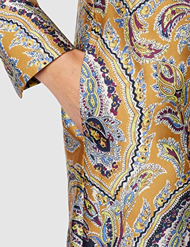 Gerry Weber 280005-31439 Vestido, Multicolor (Gelb Multicolor Druck 4101), 38 (Talla del Fabricante: 36) para Mujer